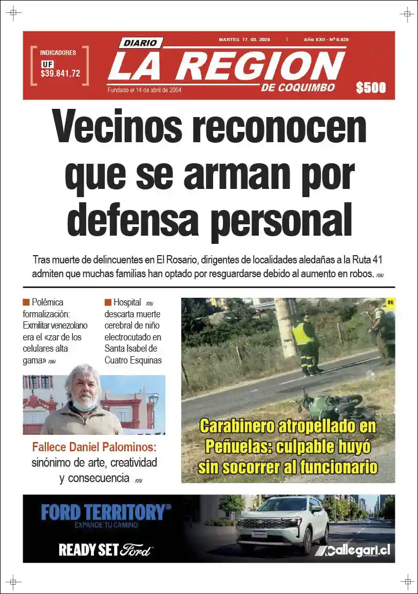 Estudios Max | RADIO NEO SIGLO - Tapa del diario La Región